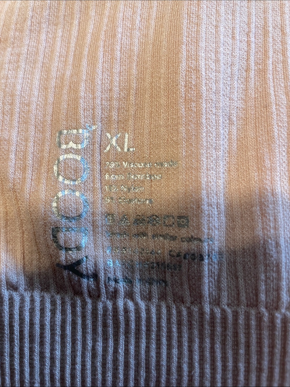 BOODY Ribbed Seamless Tank Top in Light Pink